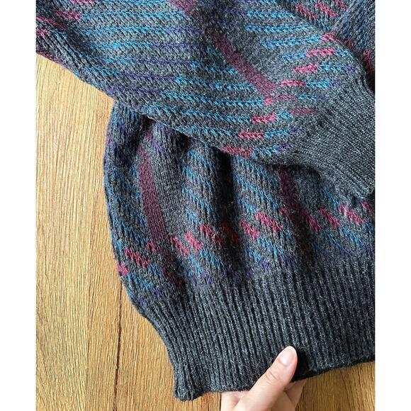 Brian Macneil Vtg Chunky Cosby Sweater Size Large - Picture 3 of 7